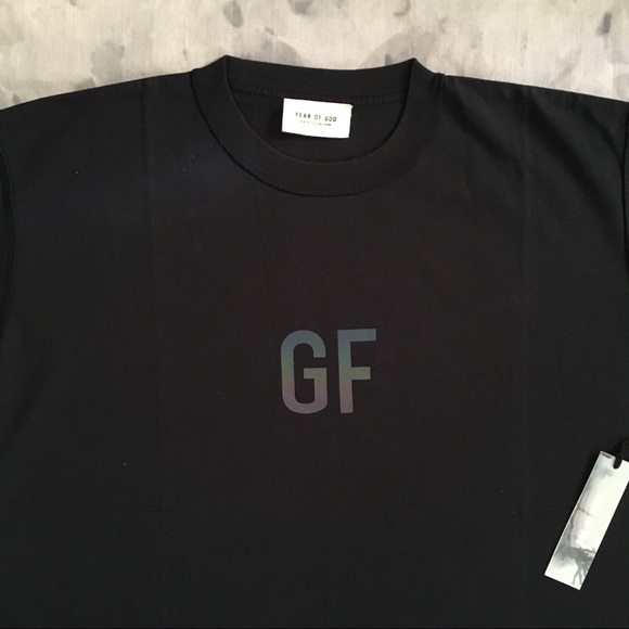 fear of god george floyd tee
